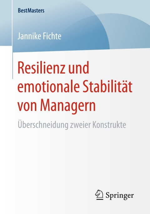 Cover image for book Resilienz und emotionale Stabilität von Managern