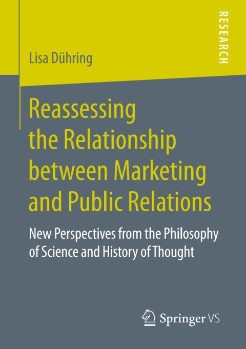Cover image for book Reassessing the Relationship between Marketing and Public Relations