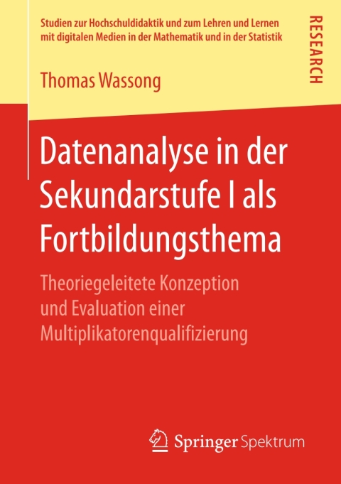 Cover image for book Datenanalyse in der Sekundarstufe I als Fortbildungsthema