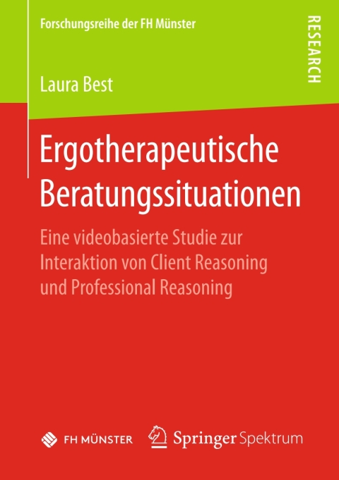 Cover image for book Ergotherapeutische Beratungssituationen
