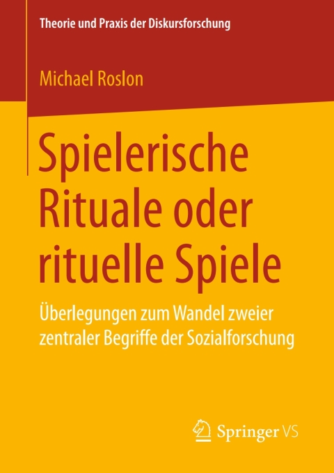 Cover image for book Spielerische Rituale oder rituelle Spiele