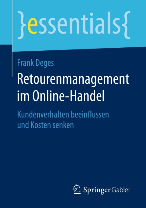 Cover image for book Retourenmanagement im Online-Handel