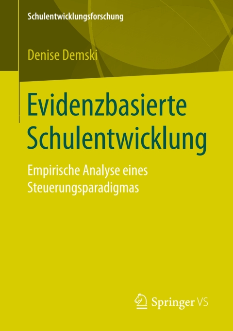 Cover image for book Evidenzbasierte Schulentwicklung