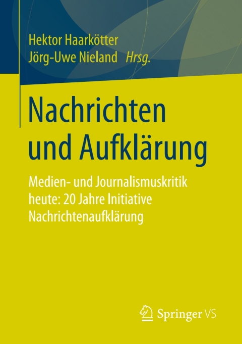 Cover image for book Nachrichten und Aufklärung