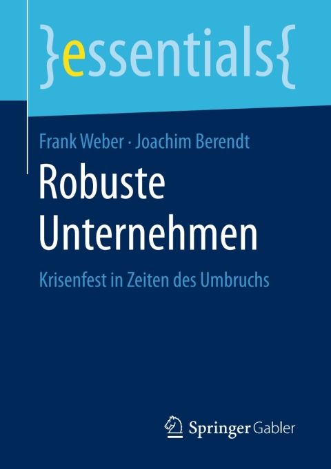 Cover image for book Robuste Unternehmen