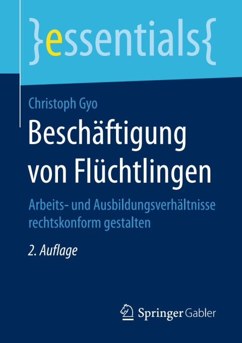 Cover image for book Beschäftigung von Flüchtlingen