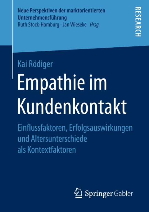 Cover image for book Empathie im Kundenkontakt