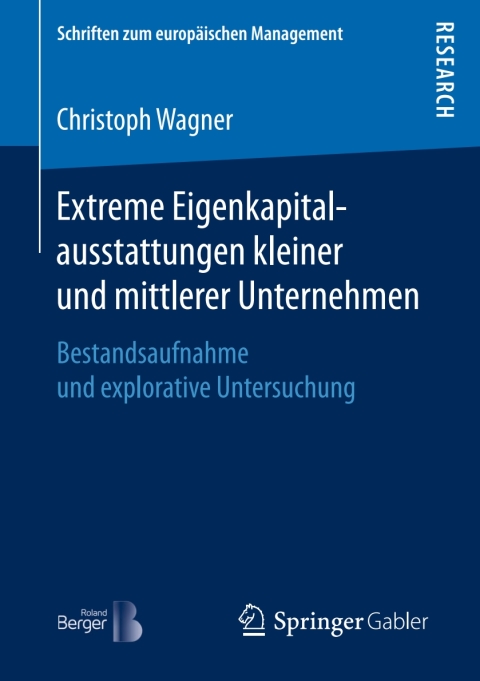 Cover image for book Extreme Eigenkapitalausstattungen kleiner und mittlerer Unternehmen