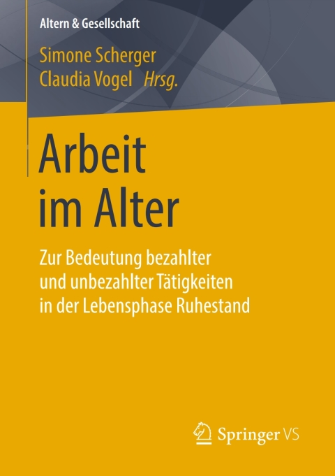 Cover image for book Arbeit im Alter