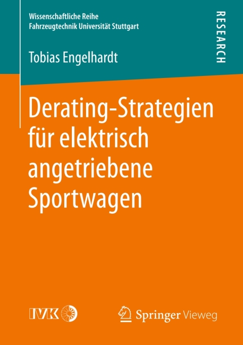 Cover image for book Derating-Strategien für elektrisch angetriebene Sportwagen