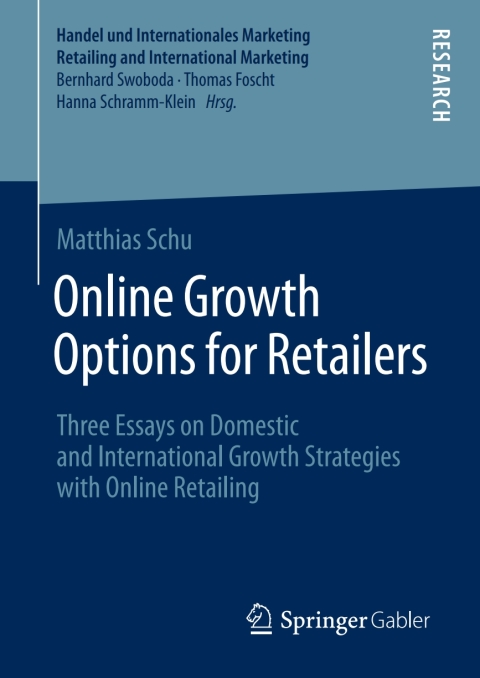 Cover image for book Online Growth Options for Retailers
