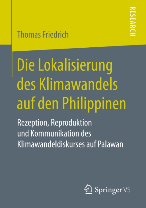 Cover image for book Die Lokalisierung des Klimawandels auf den Philippinen