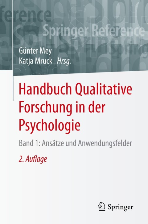 Cover image for book Handbuch Qualitative Forschung in der Psychologie