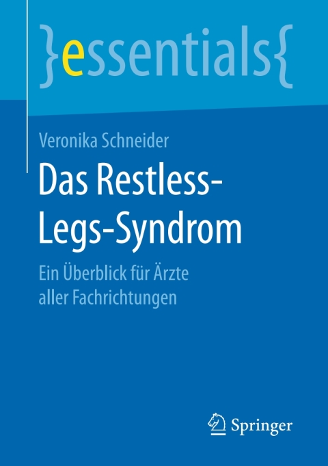 Cover image for book Das Restless-Legs-Syndrom