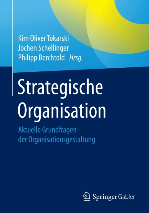 Cover image for book Strategische Organisation