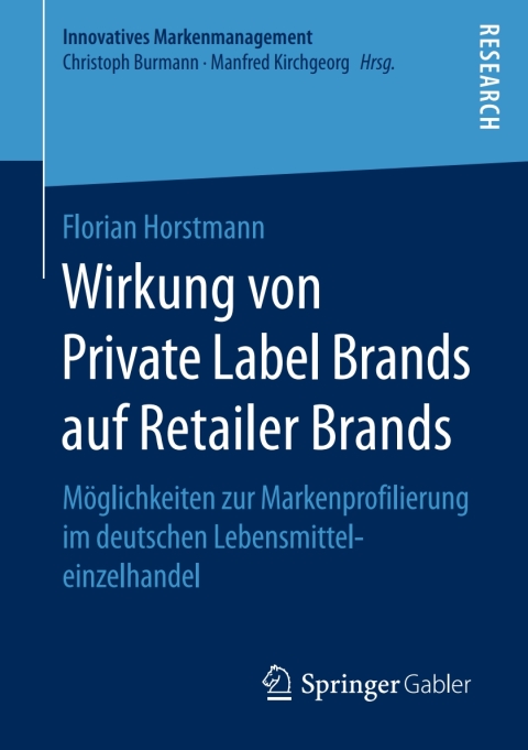 Cover image for book Wirkung von Private Label Brands auf Retailer Brands