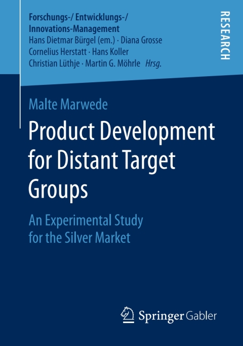 Cover image for book Product Development for Distant Target Groups