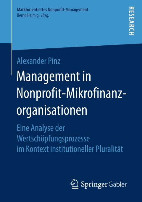 Cover image for book Management in Nonprofit-Mikrofinanzorganisationen