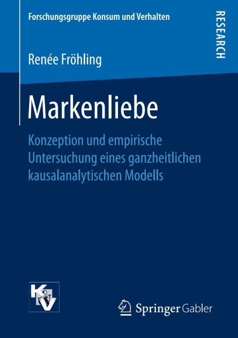 Cover image for book Markenliebe