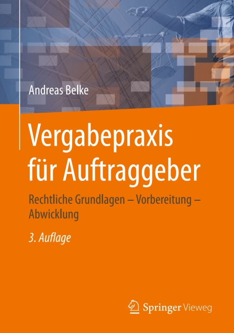Cover image for book Vergabepraxis für Auftraggeber