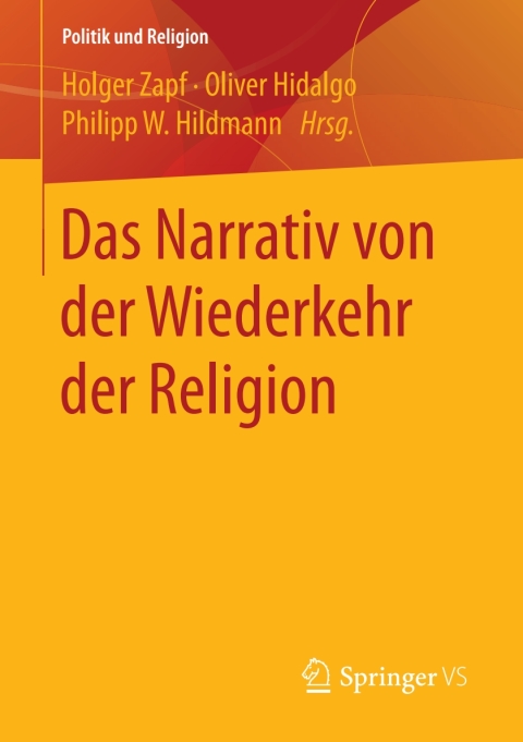 Cover image for book Das Narrativ von der Wiederkehr der Religion