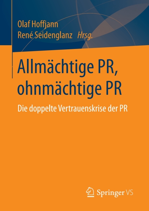 Cover image for book Allmächtige PR, ohnmächtige PR