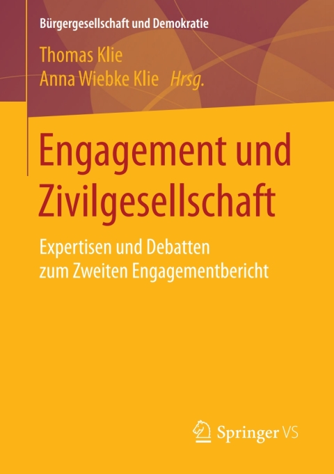 Cover image for book Engagement und Zivilgesellschaft
