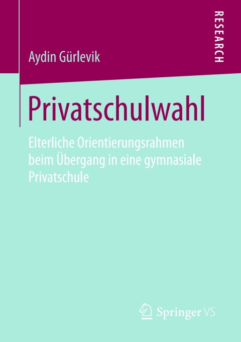 Cover image for book Privatschulwahl