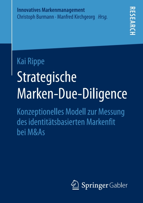 Cover image for book Strategische Marken-Due-Diligence