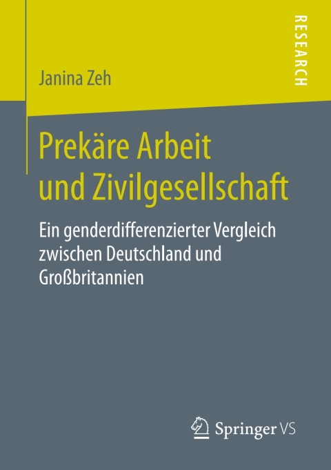 Cover image for book Prekäre Arbeit und Zivilgesellschaft
