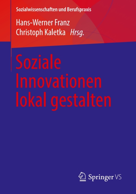 Cover image for book Soziale Innovationen lokal gestalten