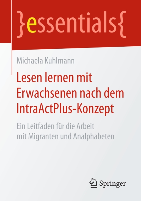 Cover image for book Lesen lernen mit Erwachsenen nach dem IntraActPlus-Konzept