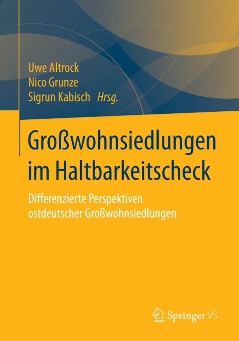 Cover image for book Großwohnsiedlungen im Haltbarkeitscheck