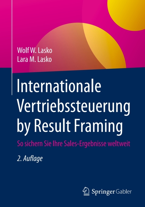 Cover image for book Internationale Vertriebssteuerung by Result Framing