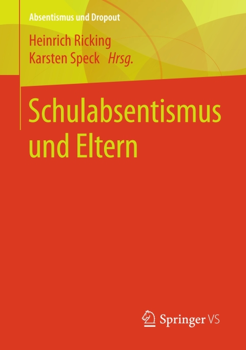 Cover image for book Schulabsentismus und Eltern