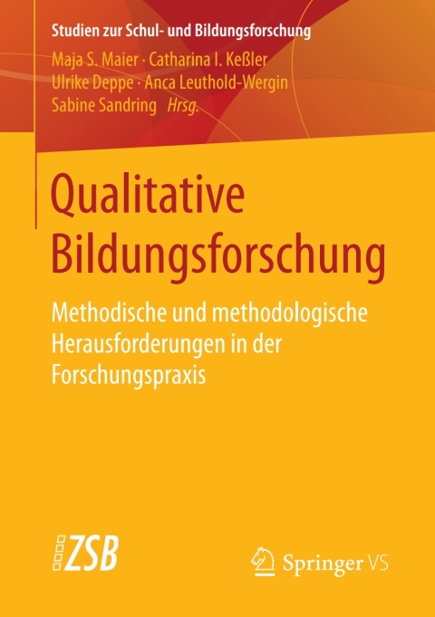 Cover image for book Qualitative Bildungsforschung