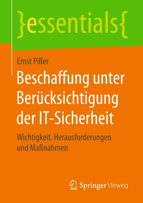 Cover image for book Beschaffung unter Berücksichtigung der IT-Sicherheit