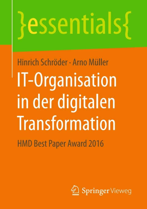Cover image for book IT-Organisation in der digitalen Transformation