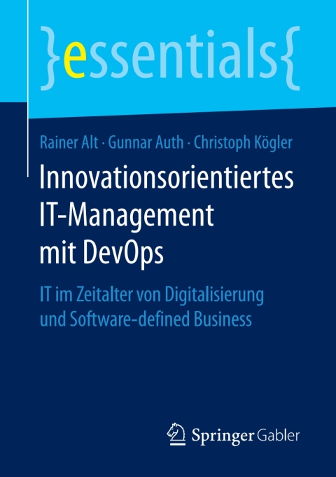 Cover image for book Innovationsorientiertes IT-Management mit DevOps