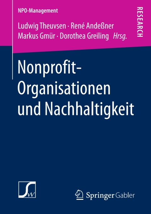 Cover image for book Nonprofit-Organisationen und Nachhaltigkeit