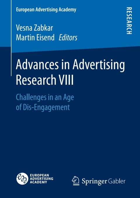 Cover image for book Advances in Advertising Research VIII
