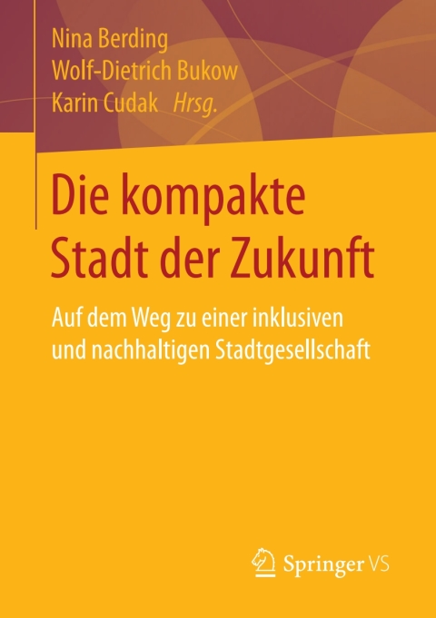 Cover image for book Die kompakte Stadt der Zukunft