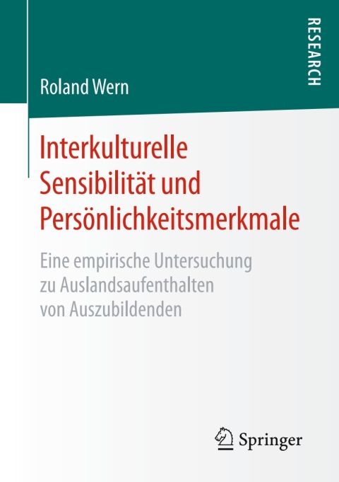 Cover image for book Interkulturelle Sensibilität und Persönlichkeitsmerkmale