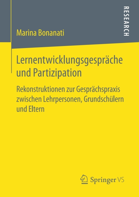 Cover image for book Lernentwicklungsgespräche und Partizipation