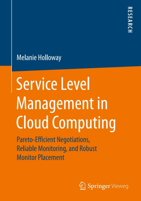 Cover image for book Service Level Management in Cloud Computing