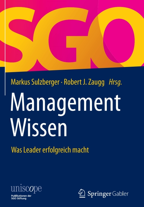 Cover image for book ManagementWissen