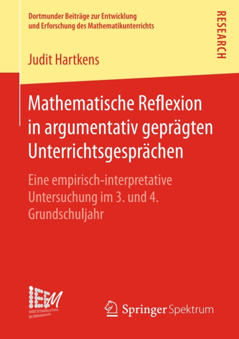 Cover image for book Mathematische Reflexion in argumentativ geprägten Unterrichtsgesprächen