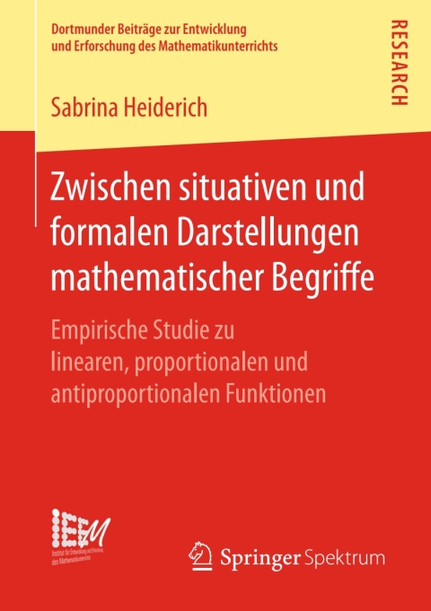 Cover image for book Zwischen situativen und formalen Darstellungen mathematischer Begriffe