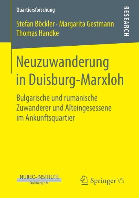 Cover image for book Neuzuwanderung in Duisburg-Marxloh