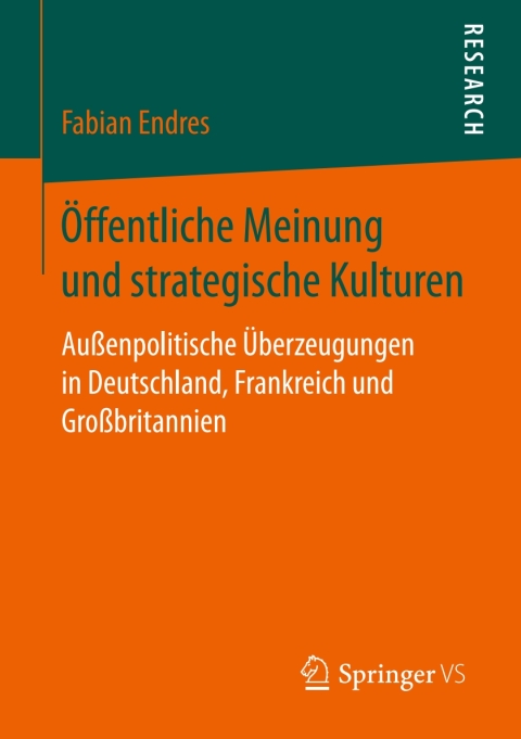 Cover image for book Öffentliche Meinung und strategische Kulturen